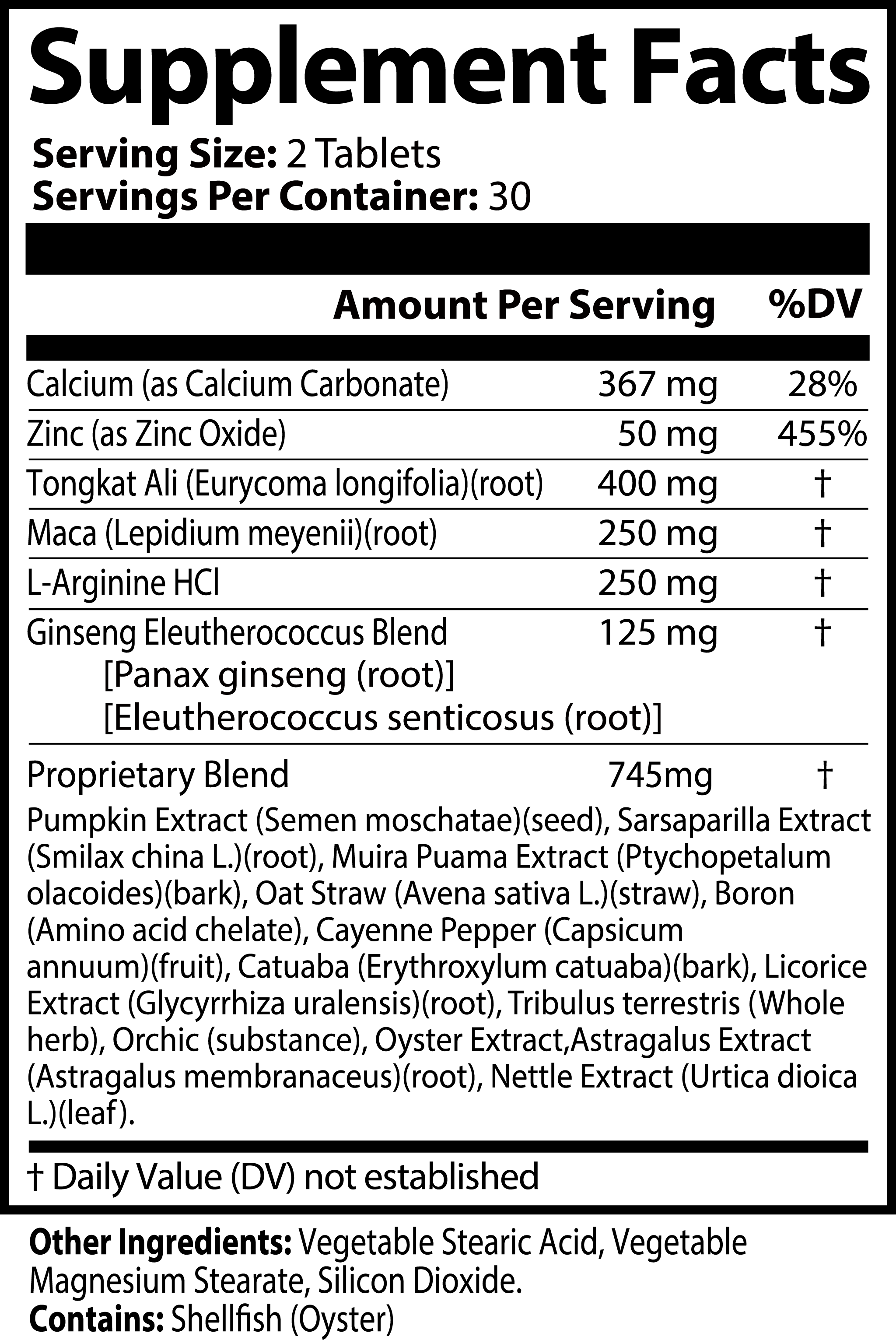 Organic Men's Vitality