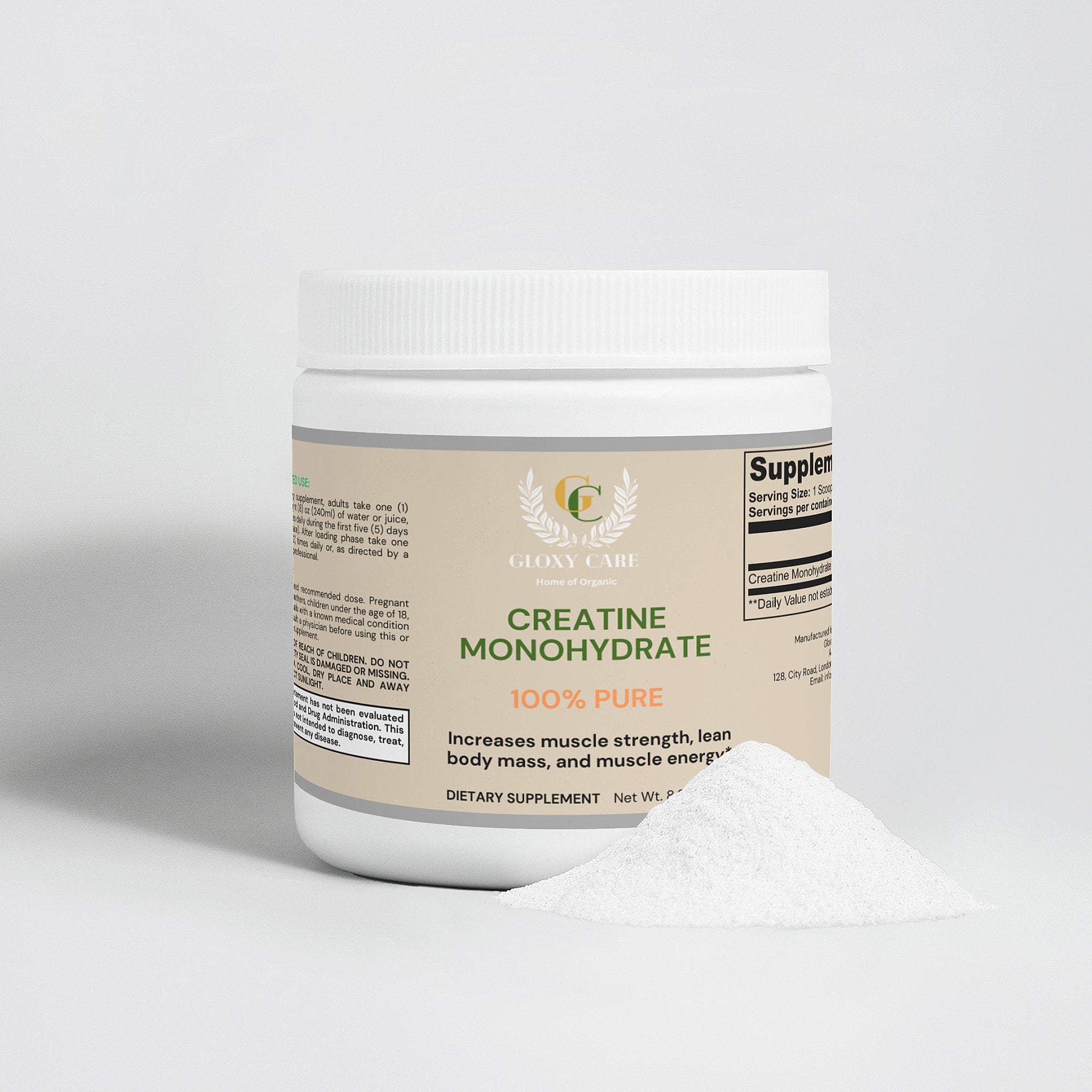 Creatine Monohydrate - Gloxy Care